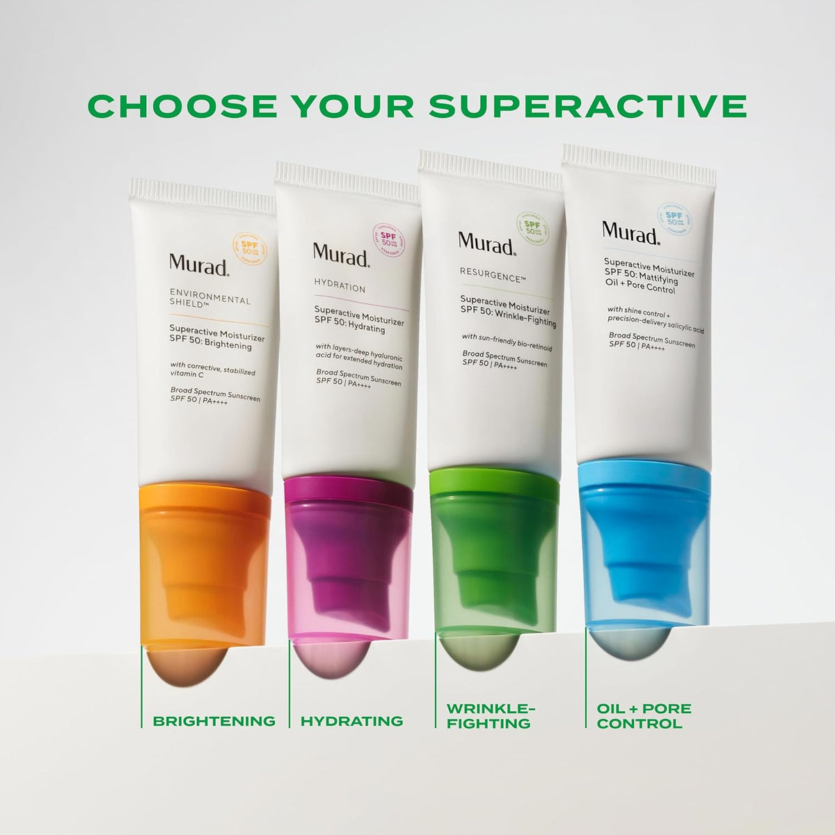 Murad Superactive Wrinkle-Fighting Moisturizer SPF 50 - Retinoid- 1.7 Fl Oz