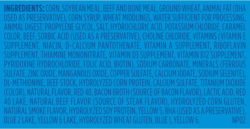 Kibbles 'n Bits Dry Dog Food, Savory Bacon & Steak Flavor for Adult Dogs 16 lb. Bag | Complete & Balanced Nutrition Formulated For Adult Dogs, Crunchy Kibbles And Chewy Meaty Bits